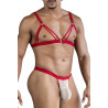 CandyMan String et Bra Izor Rouge